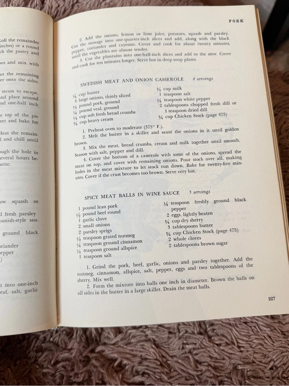Vintage cookbook The New York Times Menu Cook Book - Craig Claiborne cottagecore